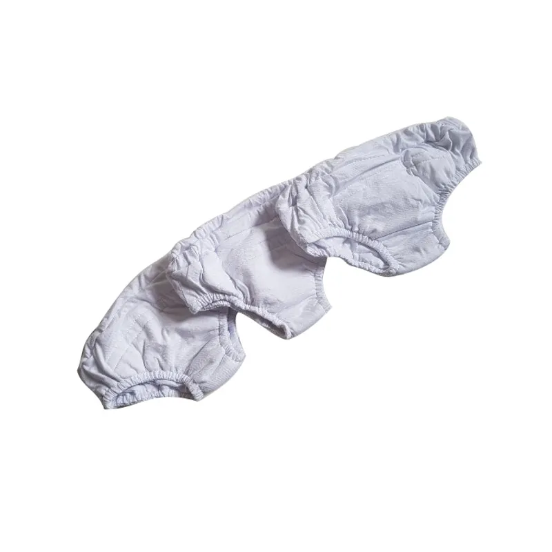 Kit com 3 calcinhas para desfralde e piscina Branca G