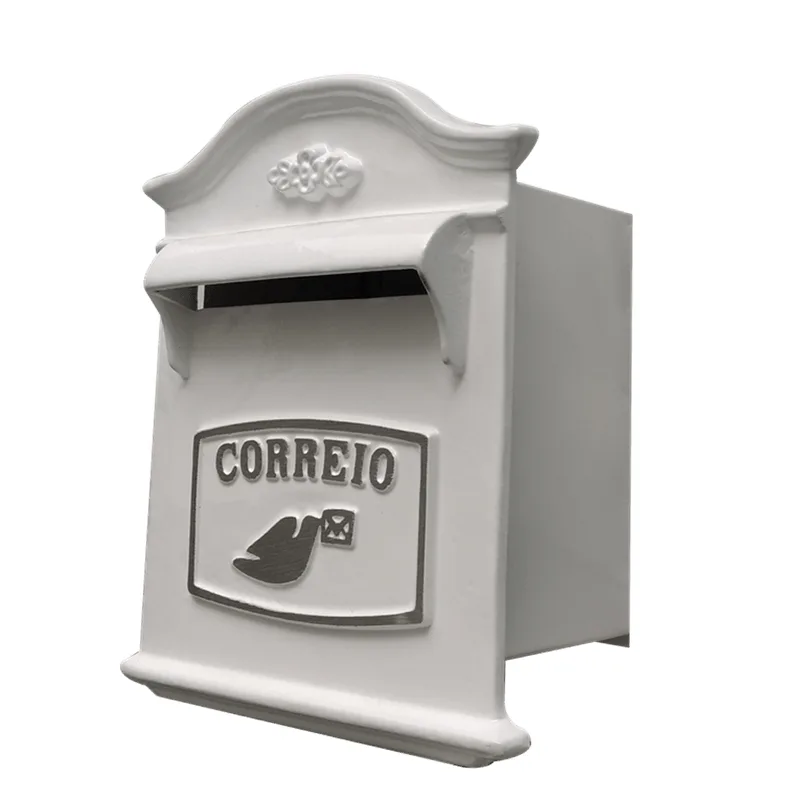 Caixa De Correio Infinity - 19x13x22cm Em Alumínio
