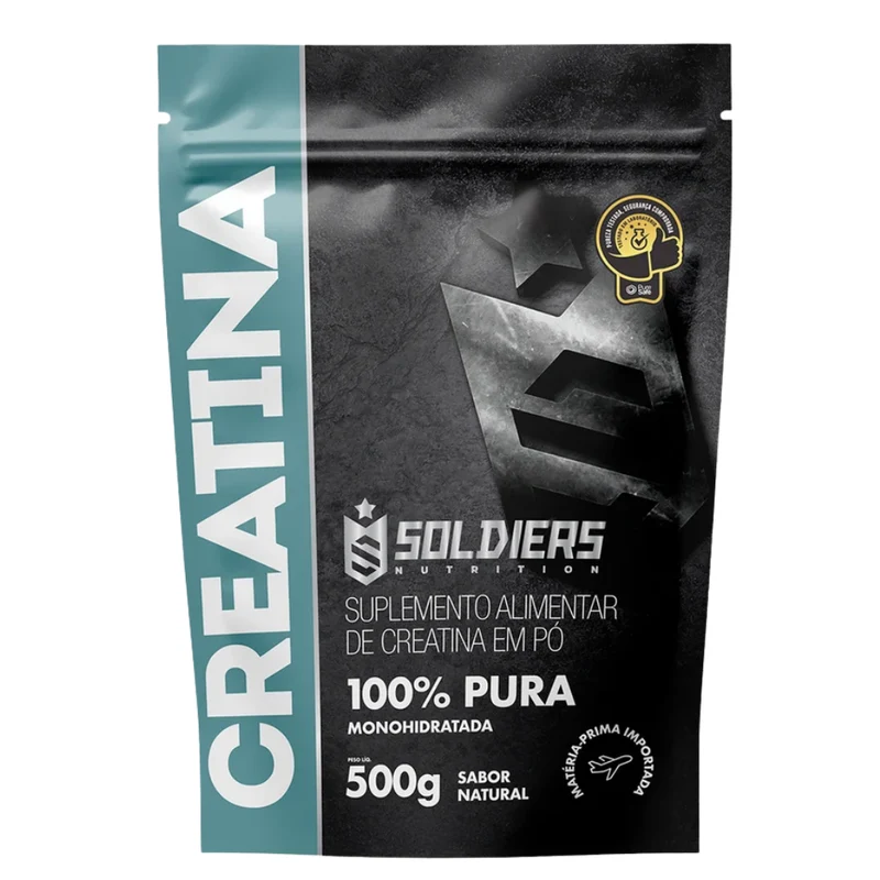 Creatina Monohidratada 100% Pura - 500g 500g