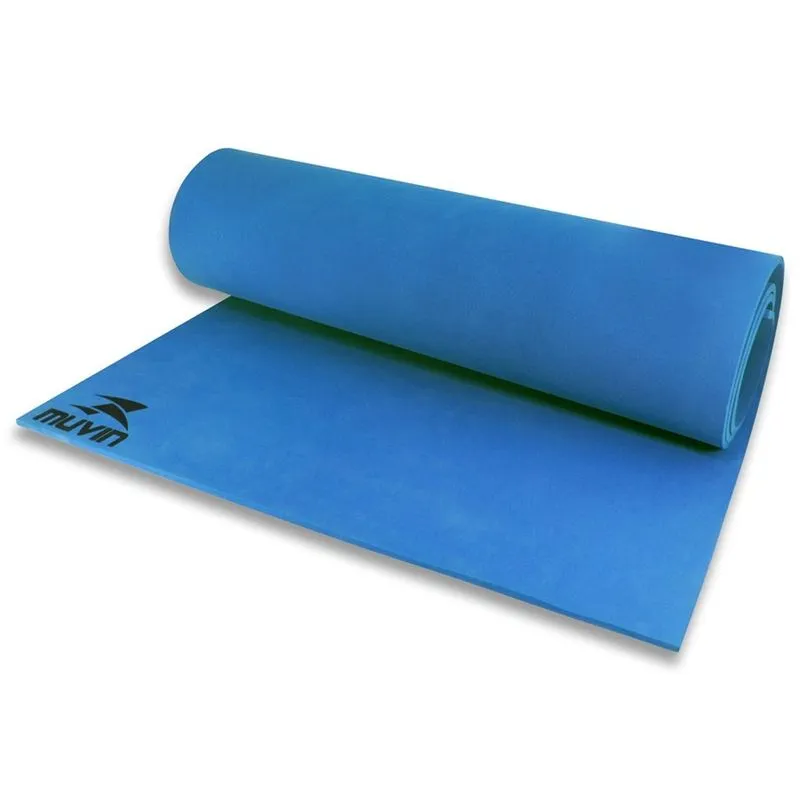 Colchonete Tapete Yoga Mat Eva Ginástica Pilates - Azul