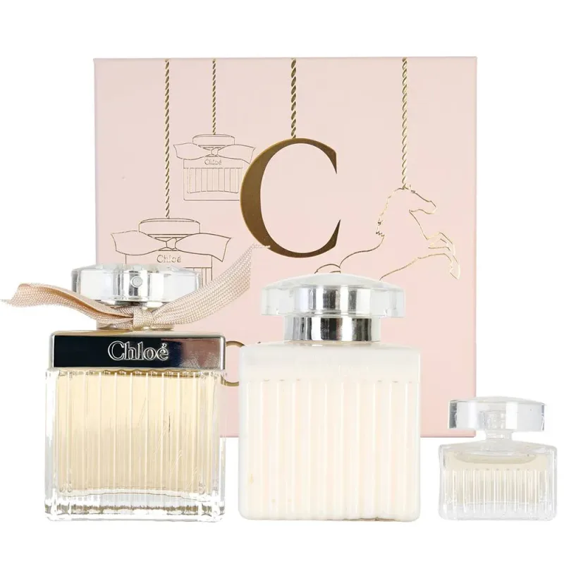 Kit Perfume EDP 75Ml + Mini 5Ml + Body Lotion - Chloe