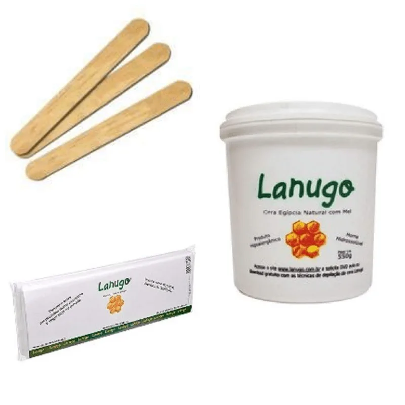 Kit Lanugo (depilação A Cera)