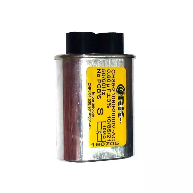 Capacitor De Microondas 0.80 Uf 50/60hz Cod: 003.3527