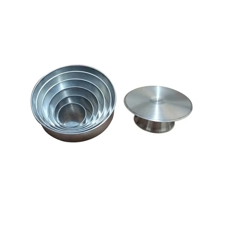 Bailarina Para Confeitar Bolo + Kit De Formas Altas, 6 Peças