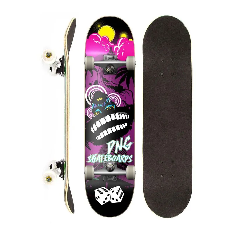 Skate Completo Dng Profissional Punk