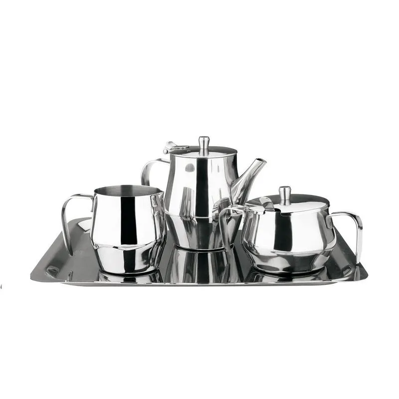 Conjunto De Cha Aço Inox 5 Pcs Hercules Gourmet Bu10-008