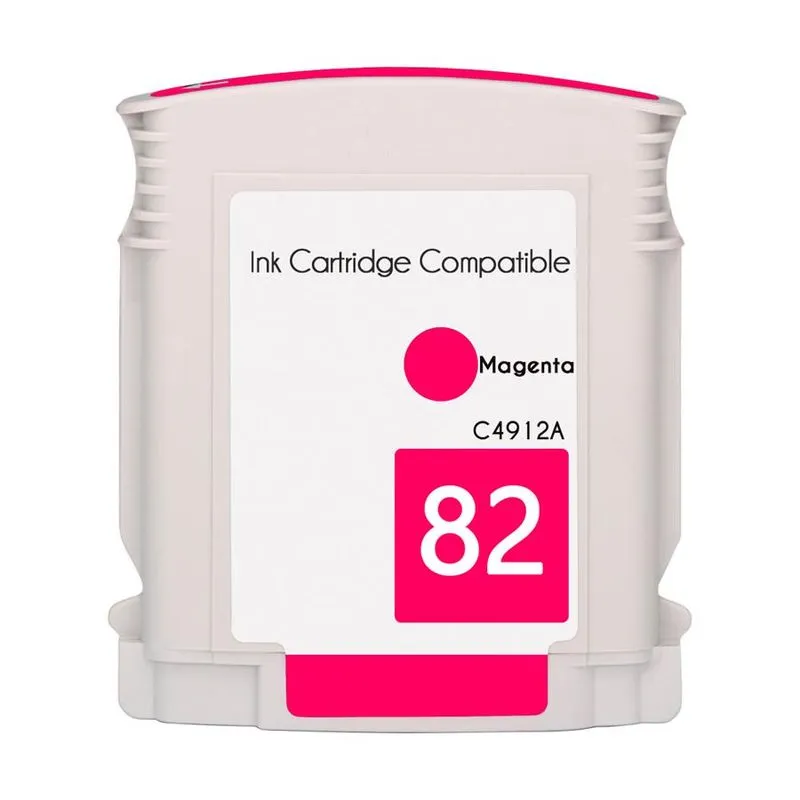 Cartucho De Tinta Mecsupri Compatível Com Hp 82 C4912a