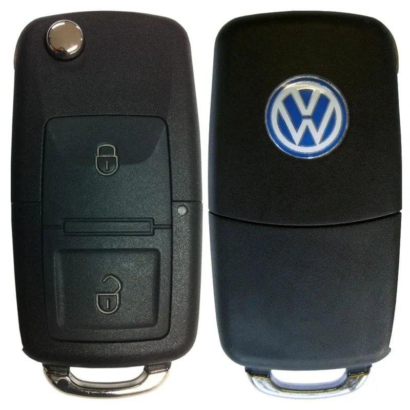Chave Canivete VW Golf 2000 - 2001 Com Telecomando