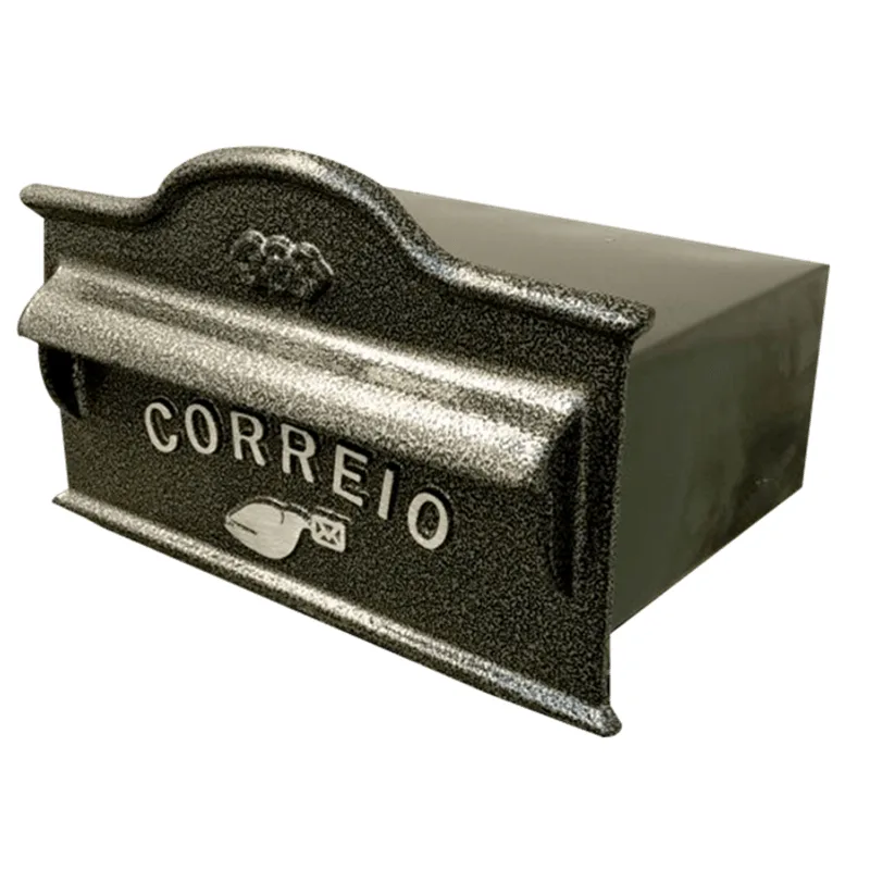 Caixa De Correio Master - 32x22x12cm Em Alumínio
