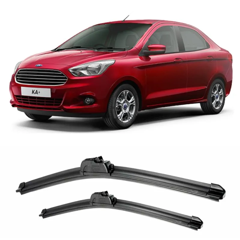 Kit Palheta Limpador Parabrisas Sw Silicone Ford Ka+