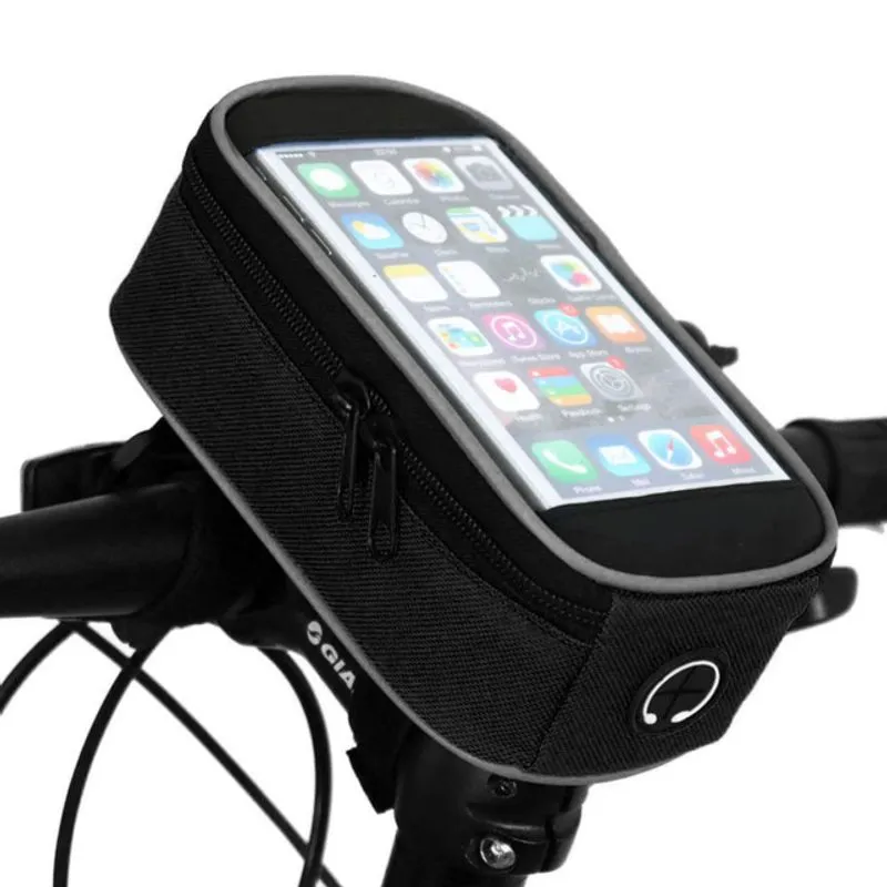 Bolsa Porta Celular E Objetos Suporte Quadro Bike Bicicleta