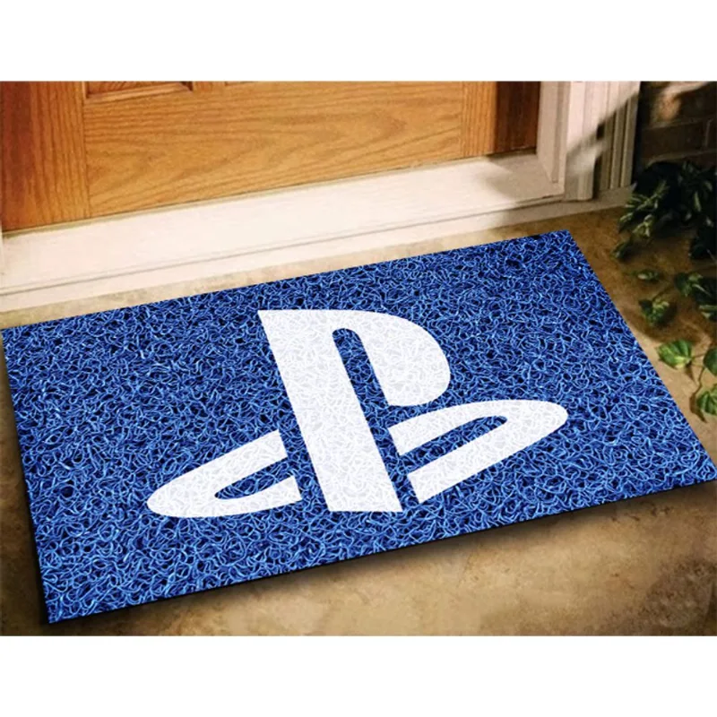 Tapete Geek Playstation 60X40 - Azul Royal