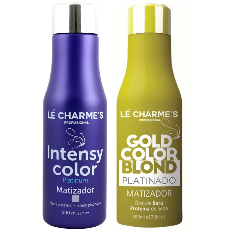 Kit Intensy Color Lé Charmes Matizador Platinum E Gold