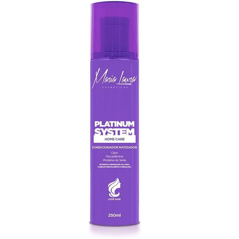 Condicionador Profissional Platinum System Matizador 250gr