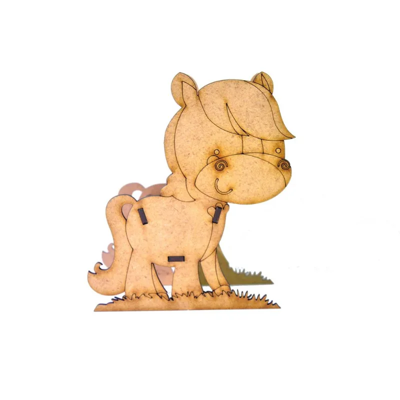 Cavalinho Porta Balas Mdf 3mm Provençal