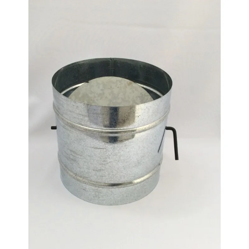 Registro / Dumper De 20cm De Diametro Para Churrasqueira