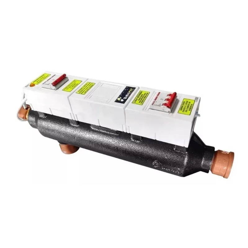 Aquecedor Elétrico Globalmar Manual Trifásico Para Piscinas Até 100 Mil Litros