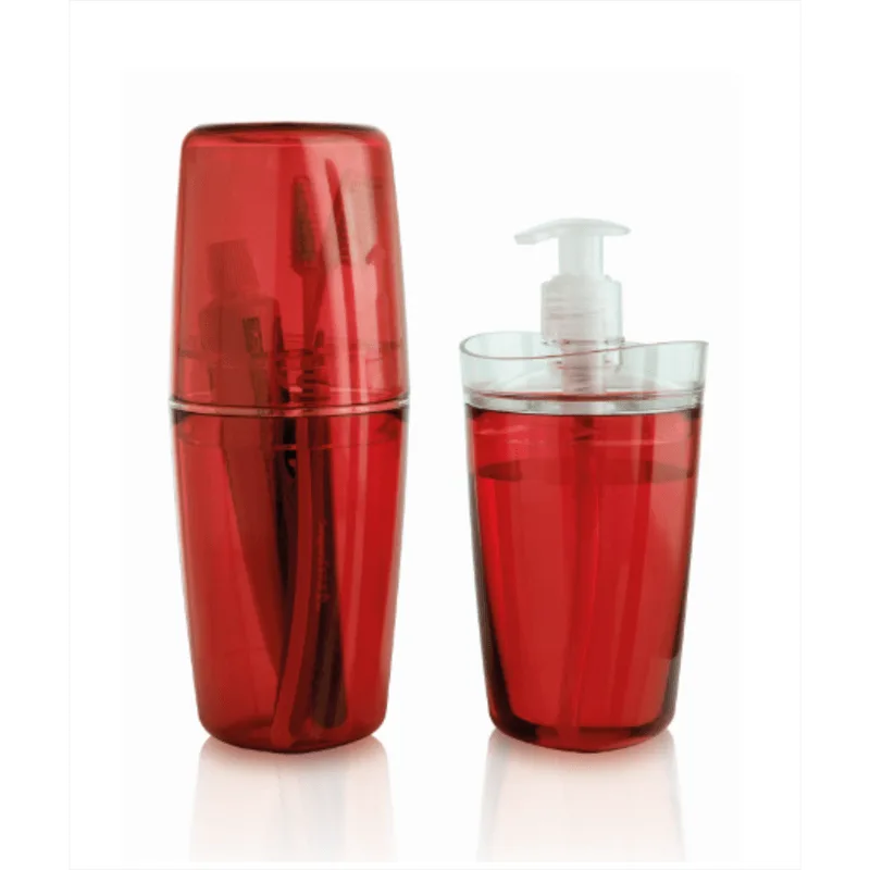 Kit Para Banheiro Ou Vermelho