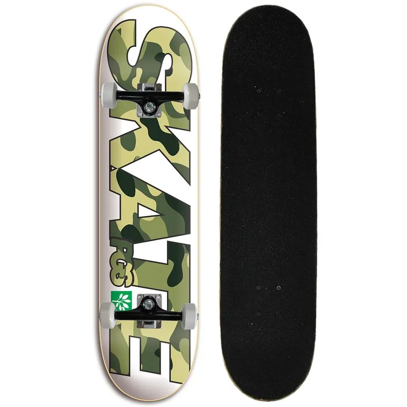 Skate Montado Progress - Pgs Camuflado 7.8