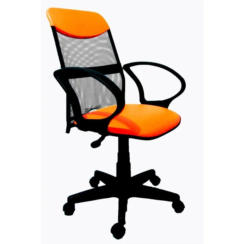 Cadeira Gold Soft diretor executiva tela Laranja
