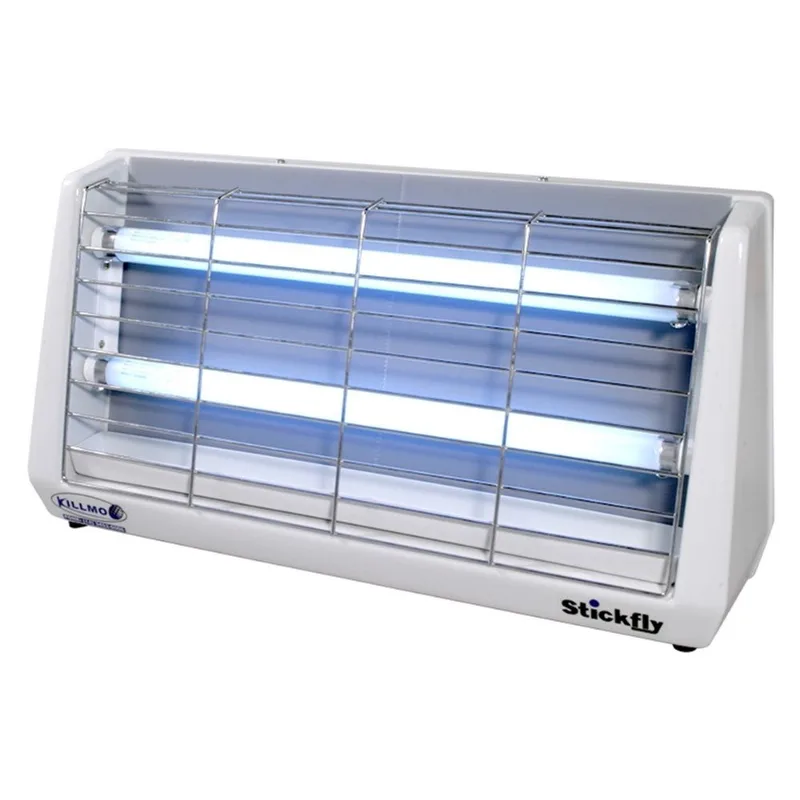 Armadilha luminosa mata mosquito mosca 45m² Stickfly PM-30