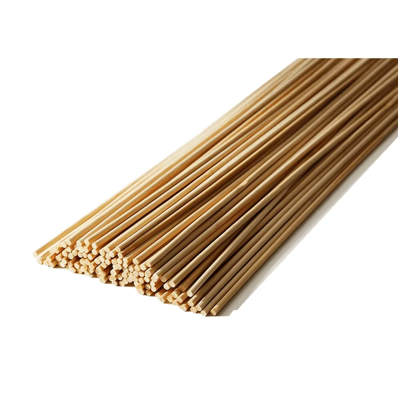 Vareta De Bambu 55 Cm P/ Pipas Gaiolas C/ 100