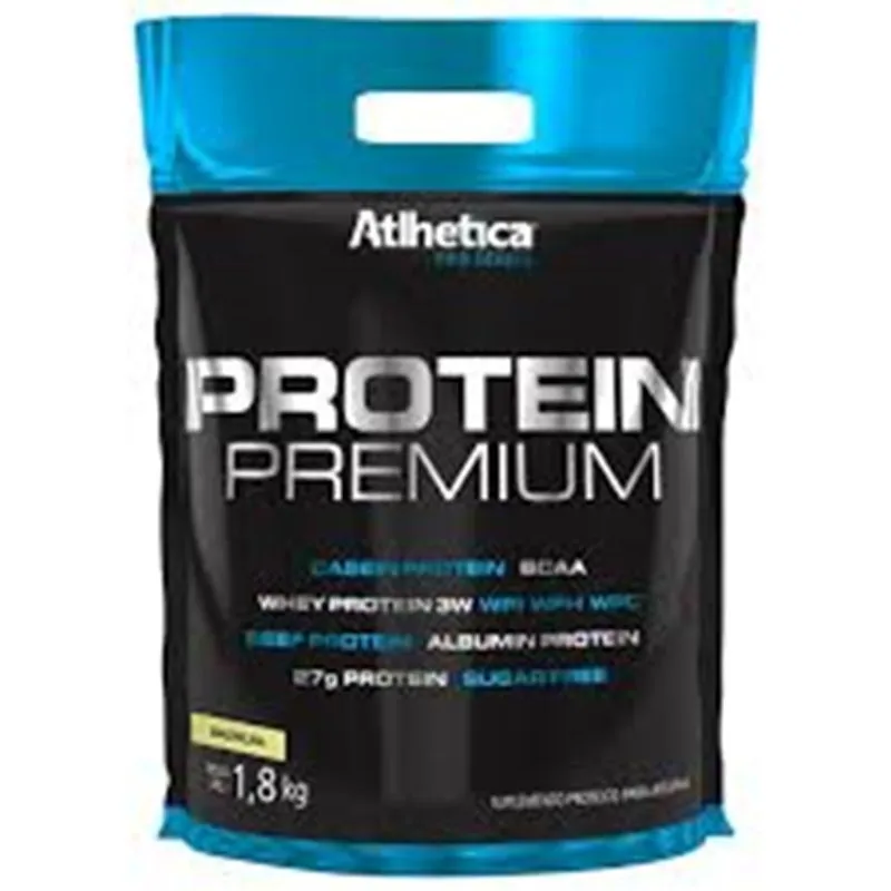 Protein Premium 1.8kg - Atlhetica - Sabor Pasta De Amendoim