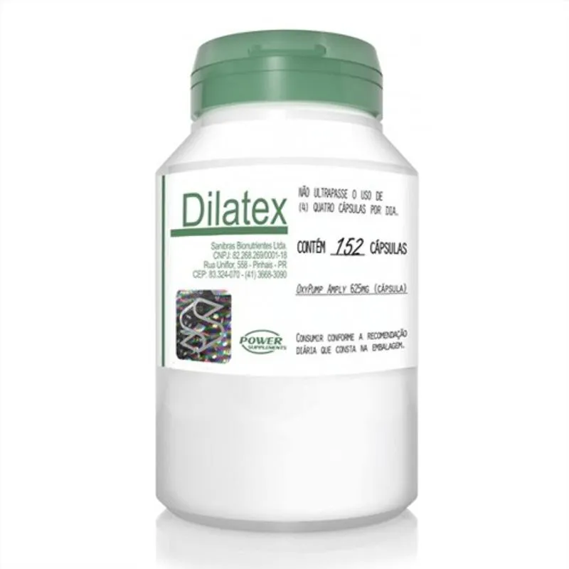 Dilatex - 152 Cápsulas - Dilatador De Vasos