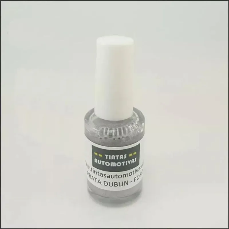 Tinta Tira Risco Ford Prata Dublin + Verniz