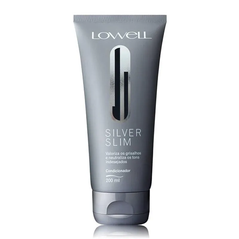 Condicionador Lowell Silver Slim 200ml