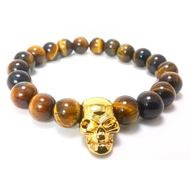 Pulseira Gold Olho De Tigre
