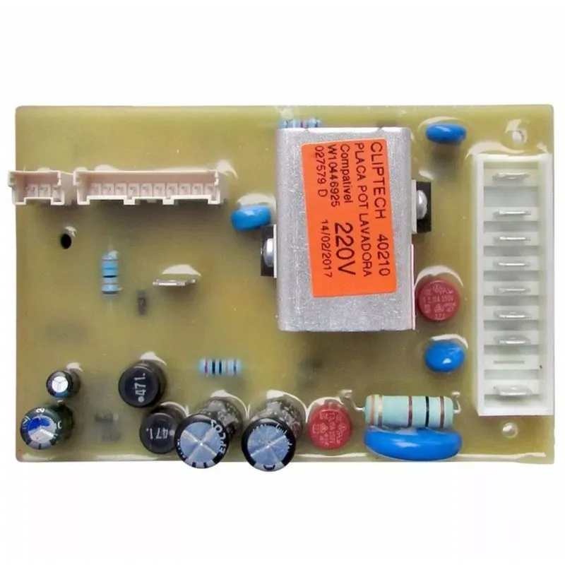 Placa Potência Brastemp Bwl11a Bwl09b 220v Cliptech Resinada