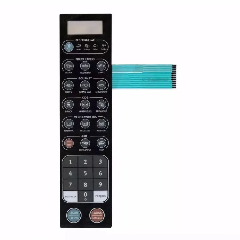 Teclado Membrana Microondas Electrolux Mev41
