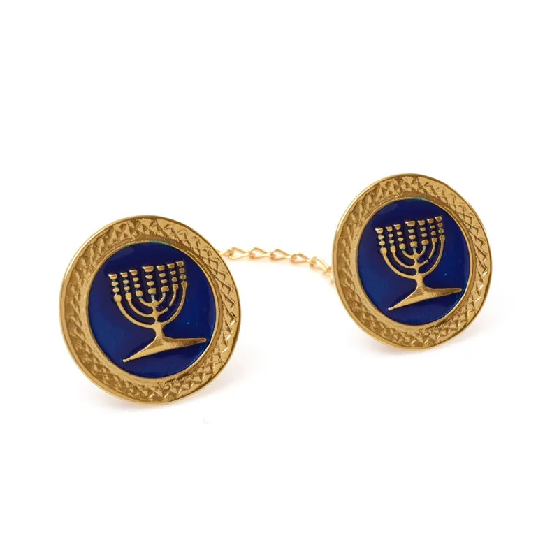 Presilha prendedor de talit menorá -manto de oração - Israel