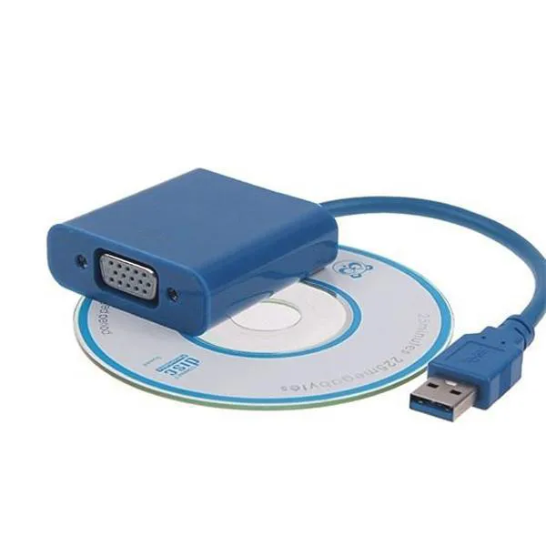 Cabo Adaptador Conversor Usb Para Vga Monitor Usb 3.0/2.0 - Mafua Info