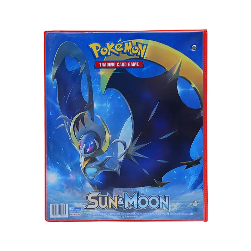 Pokémon Pasta Fichário 3 Aros Sun And Moon 2
