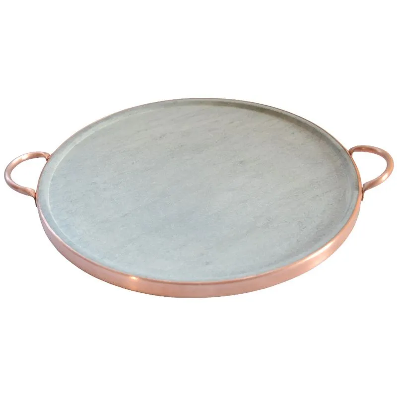 Forma Para Pizza Em Pedra Sabão 37cm