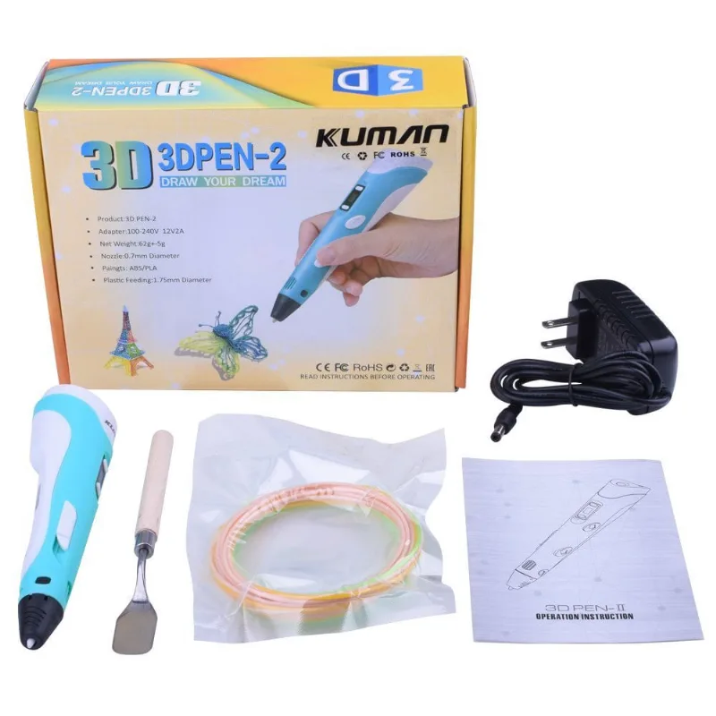 3D Pen-2 Caneta impressora 3D