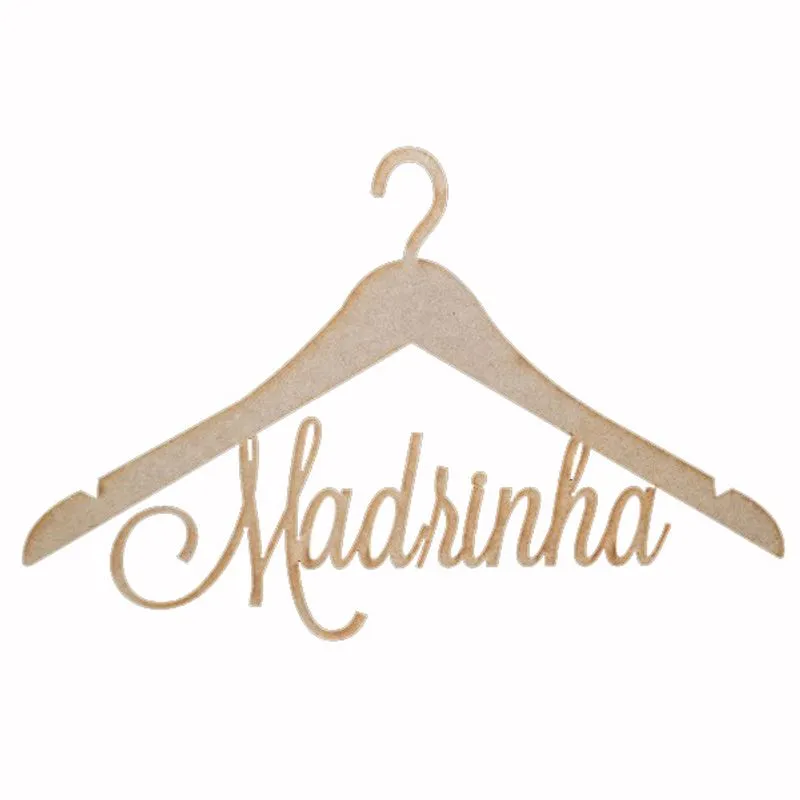 Cabide Madrinha Magnolia Em Mdf