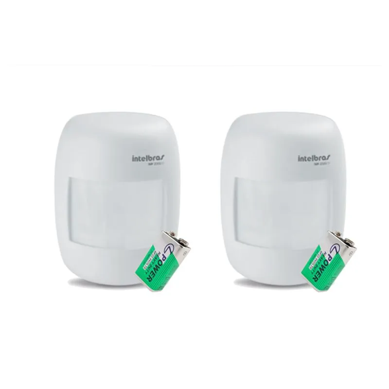 Kit Sensor Alarme Intelbras 02 Ivp 2000 Sf