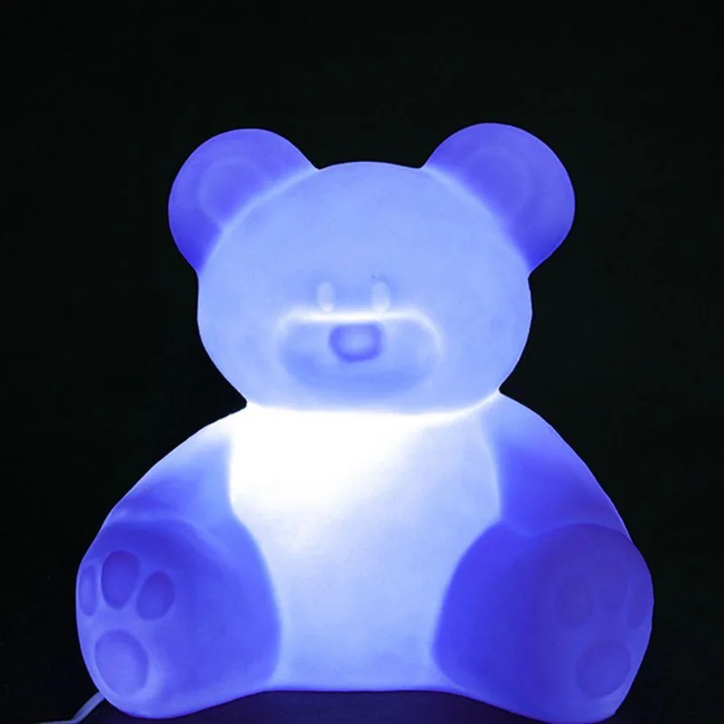 Luminária Ursinho Azul