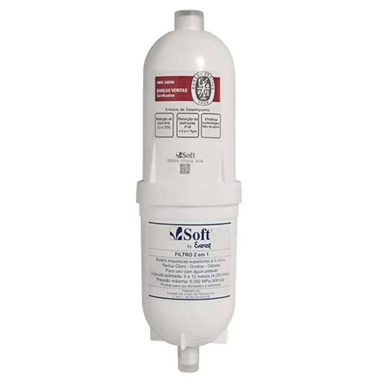 Refil Filtro Elemento Filtrante Soft Everest