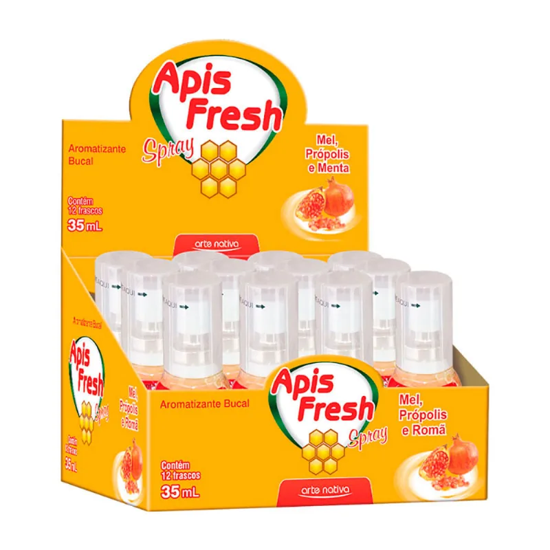 Apis Fresh Romã - 35ml Aromatizante E Refrescante Bucal