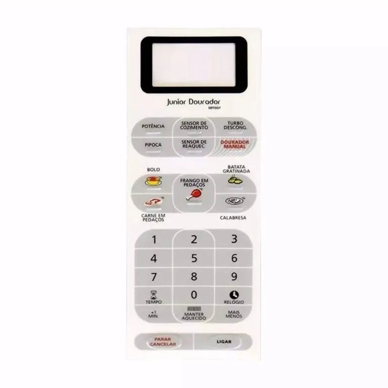 Teclado De Membrana Forno Microondas Panasonic Nn G55bh