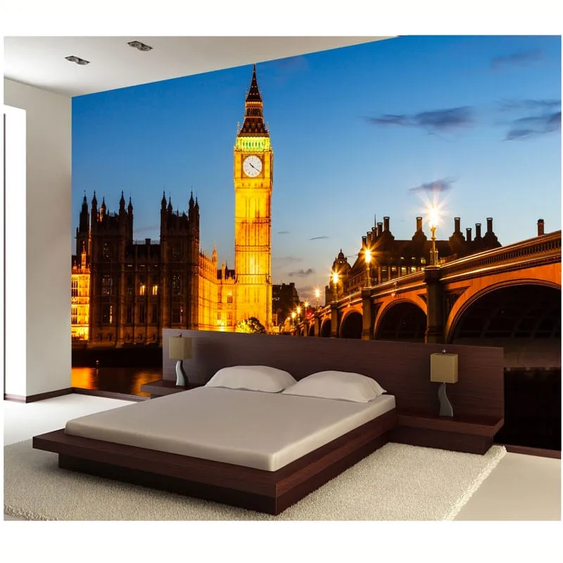 Papel De Parede Paisagens Cidades London Gigante Londres M60