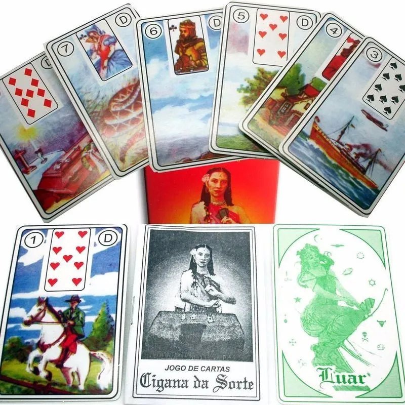 Baralho De Tarô Cigano Da Sorte