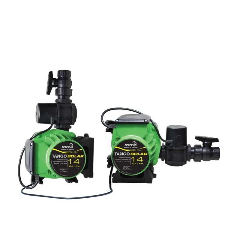Bomba Pressurização Aquecimento Solar Tango 14-rowa