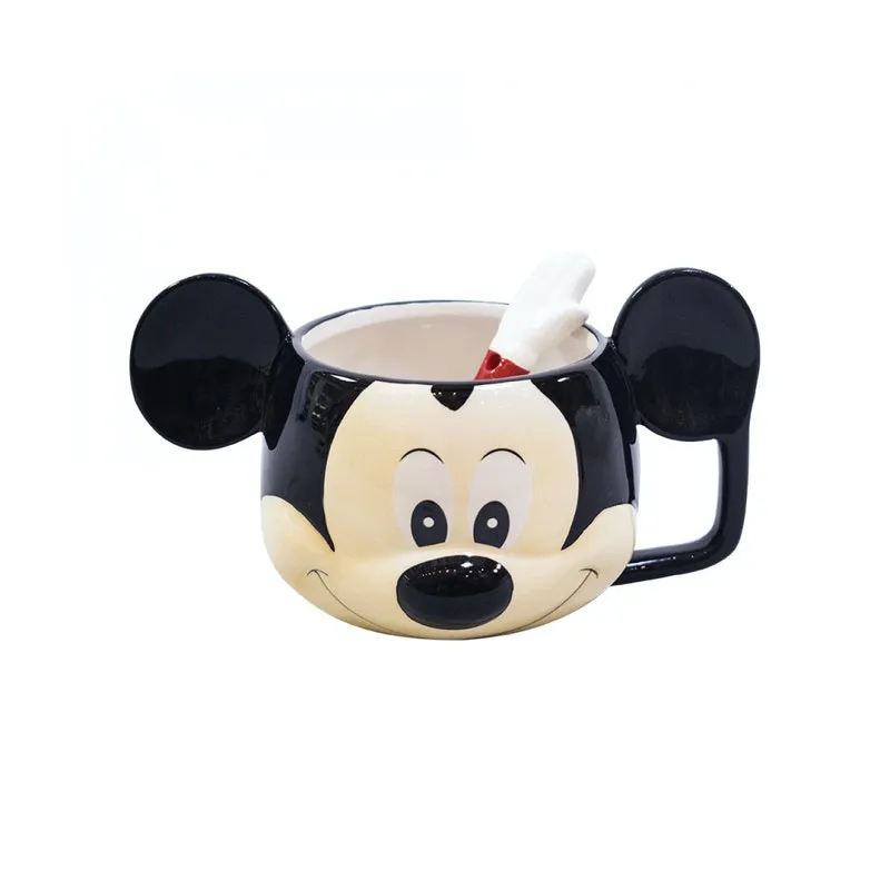 Caneca Rosto De Porcelana Mickey