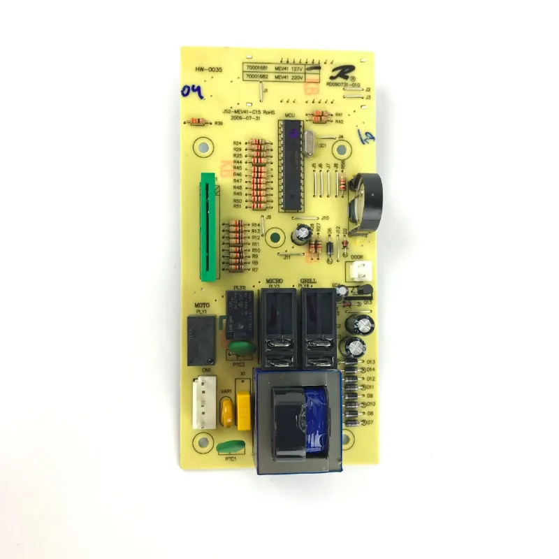 Placa Principal Controle Display Microondas Mev41 70001681