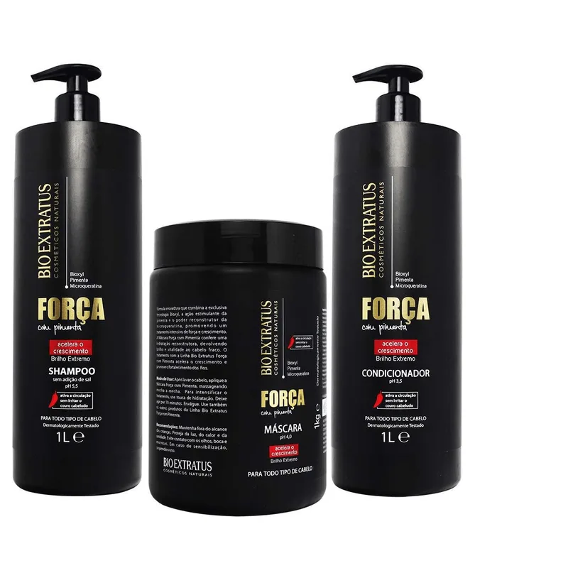 Kit Força Com Pimenta - Bio Extratus